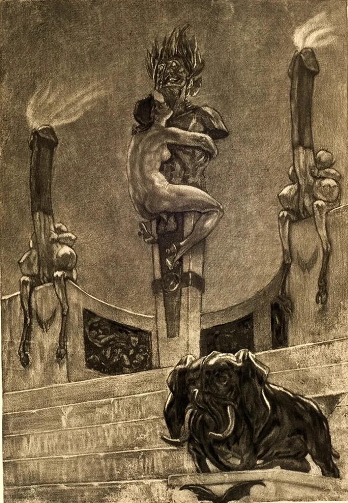 The Idol (1882) heliogravure (27.6 x 20 cm) Michael C. Carlos Museum, Emory University, Atlanta