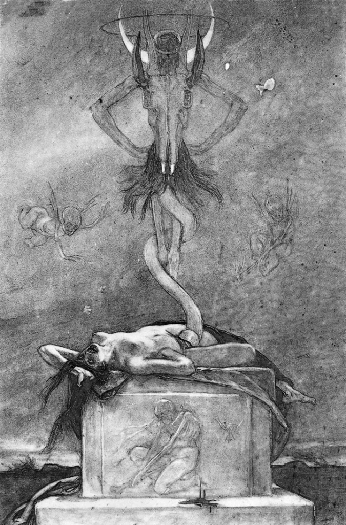The Sacrifice (ca. 1882) soft ground etching, reproduced in heliogravure (27.6 x 20.3 cm) Metropolitan Museum of Art, New York