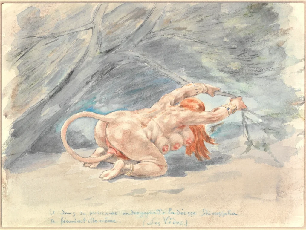 Untitled (no date) watercolor, colored pencil (22.9 x 28.6 cm) Metropolitan Museum of Art, New York