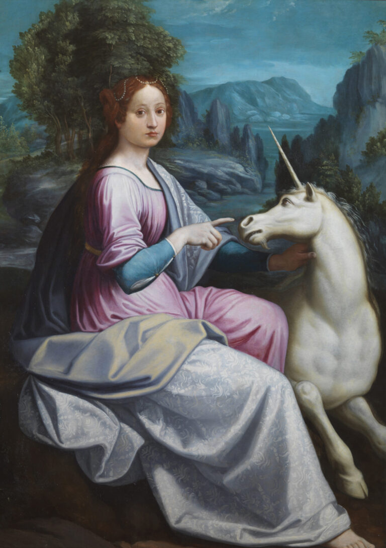 Luca_Longhi_The_Lady_and_the_Unicorn The Lady and the Unicorn