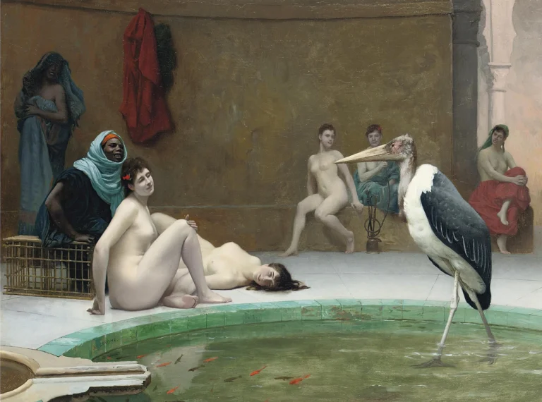 Le Marabout in the Harem Bath