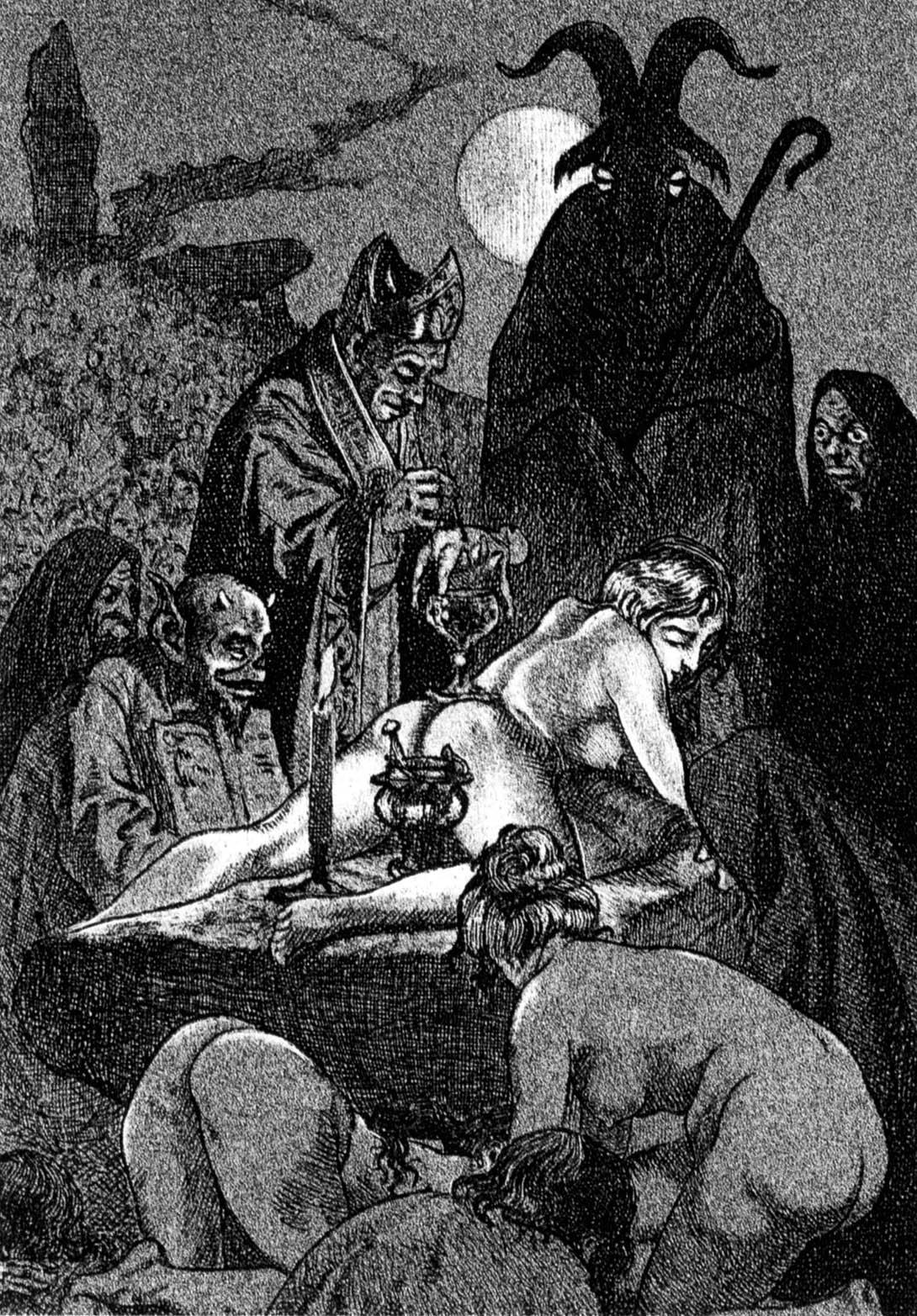 The Witch - Martin van Maële 1911