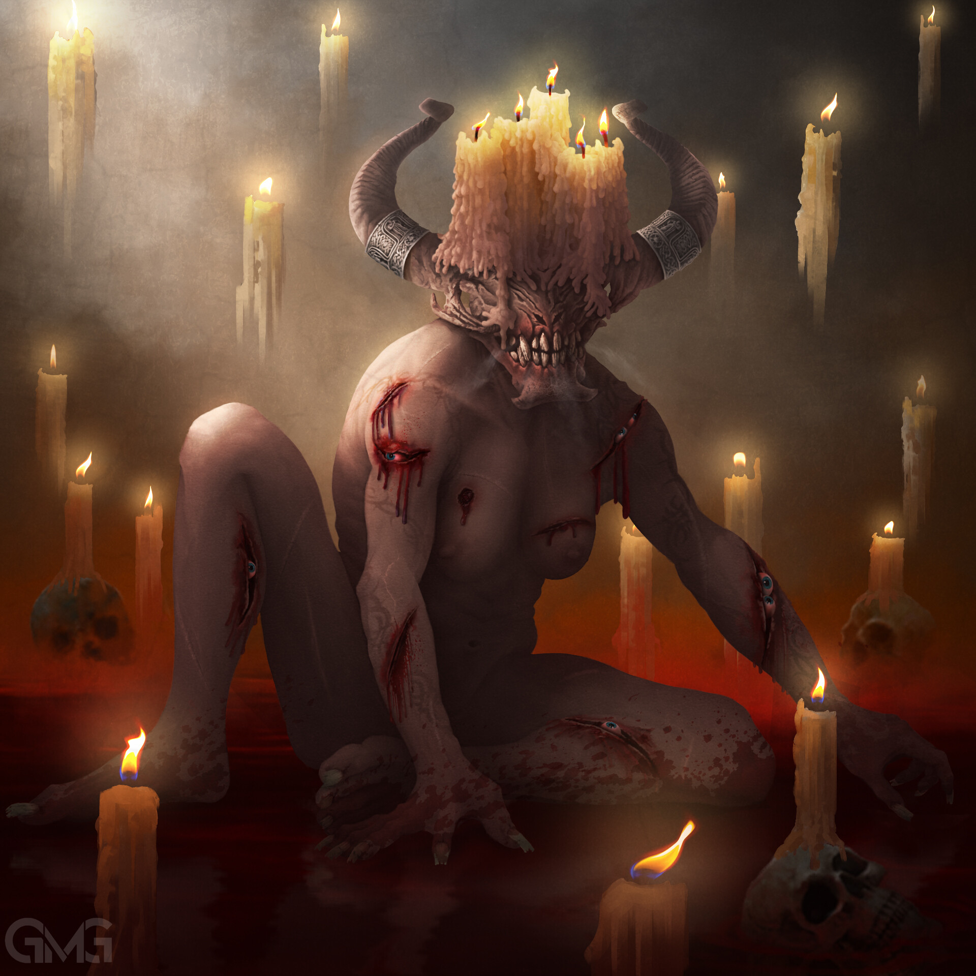 guillermo-martinez-candle-demon The Demon Arakiel
