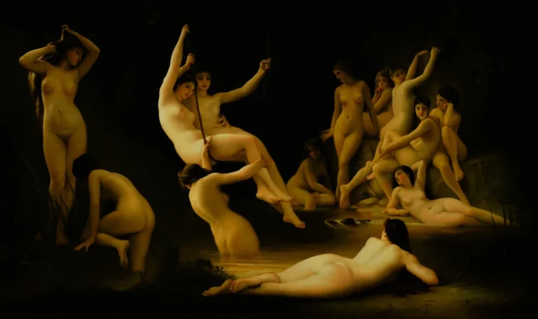 Luis Ricardo Falero - Les Nymphes